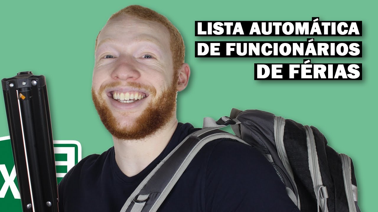 Lista AUTOMÁTICA com FUNCIONÁRIOS de FÉRIAS