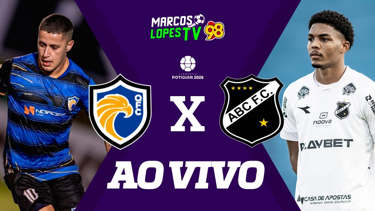 [🔴🟡 AO VIVO] QFC x ABC | SEMIFINAL DO CAMPEONATO POTIGUAR 2026 - 08/03/2026