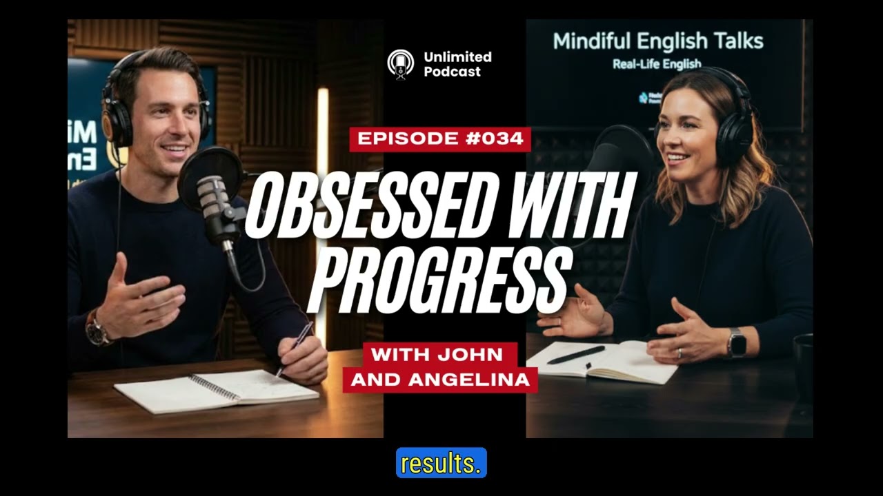Obsessed With Progress | Mindful English Talks