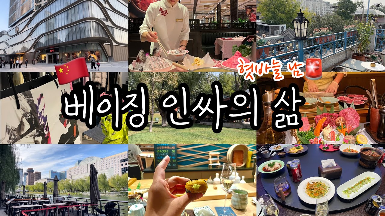 중국Vlog | 일주일 약속 9개 | 와중에 학교 결석 0회 | 내 체력은 거덜