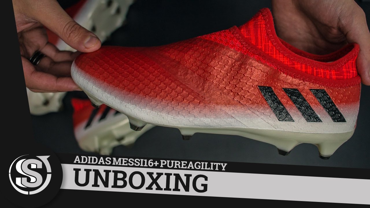 adidas MESSI16+ PureAgility - Red Limit Pack - Unboxing
