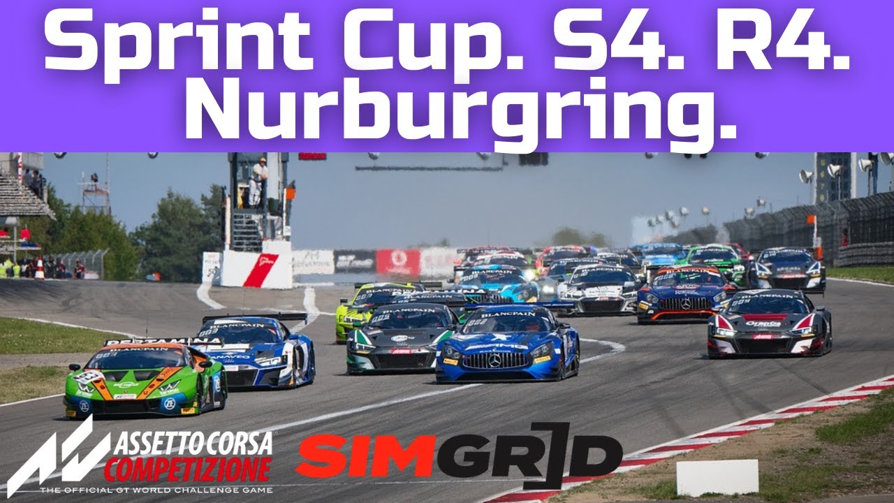 Sprint Cup. Season 4. Round 4 Nürburgring.