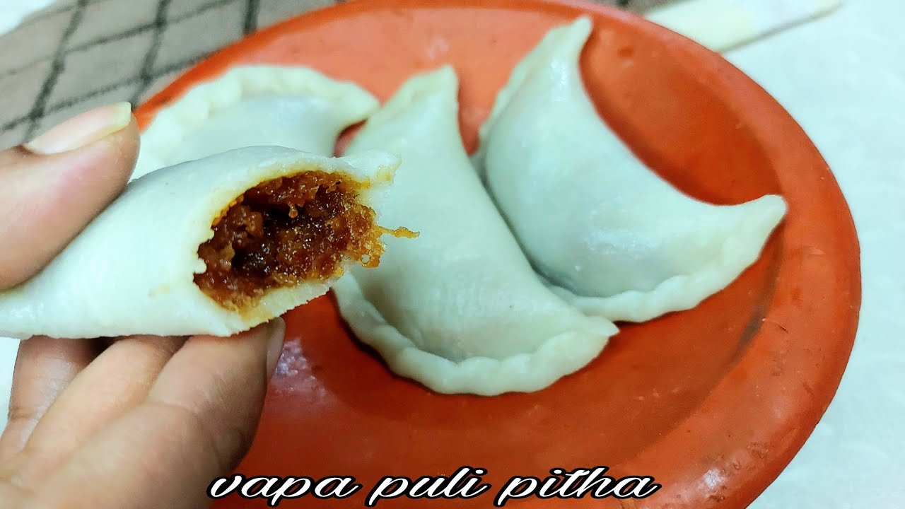Vapa Puli Pitha Recipe।১০মিনিটে ভাপা পুলিপিঠা তৈরি করার সবচেয়ে সহজ রেসিপি।Narkel Puli pitha recipe