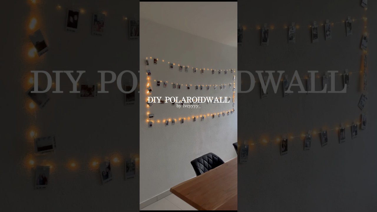 A little inspiration for a empty wall #polaroidwall #polaroid #diy