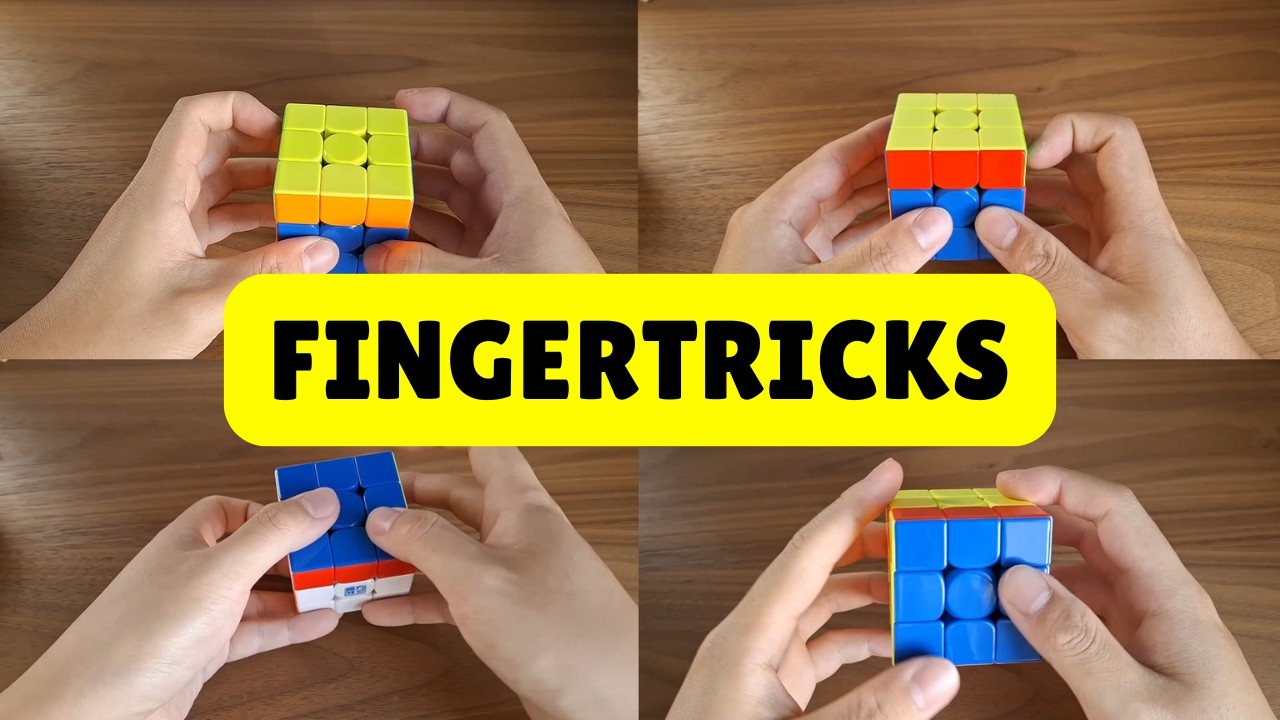5 Fingertricks EVERY Beginner Cuber Should Know