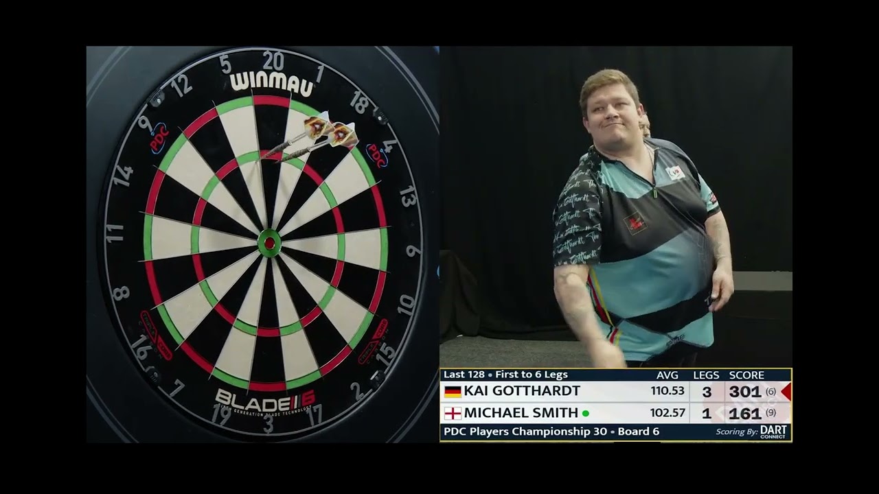 Michael Smith vs Kai Gotthardt | Players Championship 30 2025 🎯