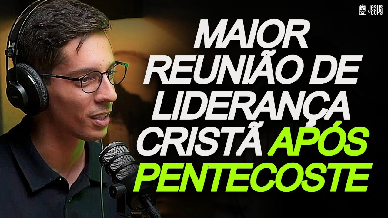 PROFESSOR EM ISRAEL REVELA REUNIÃO EM ISRAEL - ISAQUE LEVY | Podcast Jesuscopy