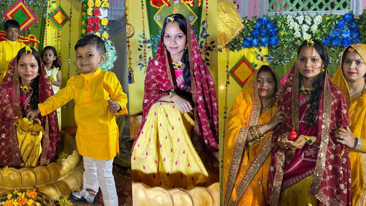 Haldi function 💛