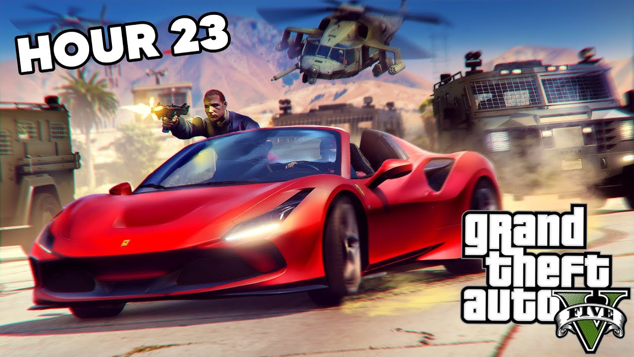 24-часовая охота на людей в GTA 5 Online!