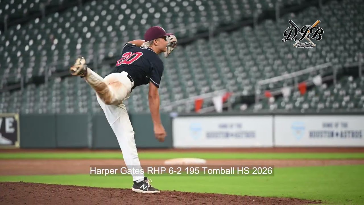 Harper Gates RHP 6 2 195 Tomball HS 2026