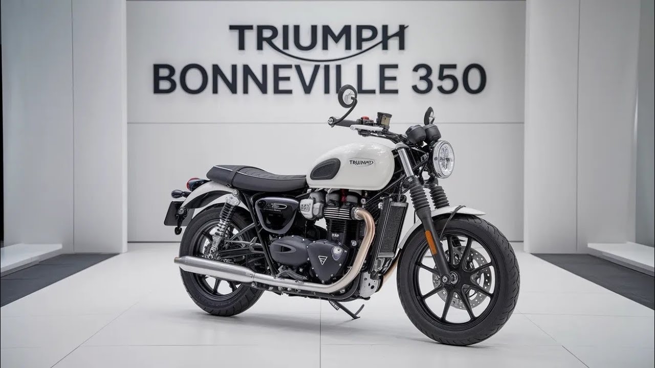 Наконец-то в продаже! Triumph Bonneville 350 2026 года — король ретро, ​​которого никто не ожидал!
