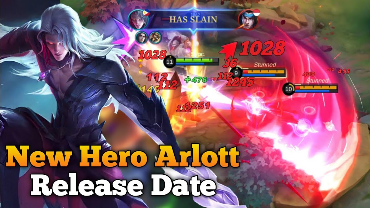 NEW HERO ARLOTT RELEASE DATE + GAMEPLAY | MLBB