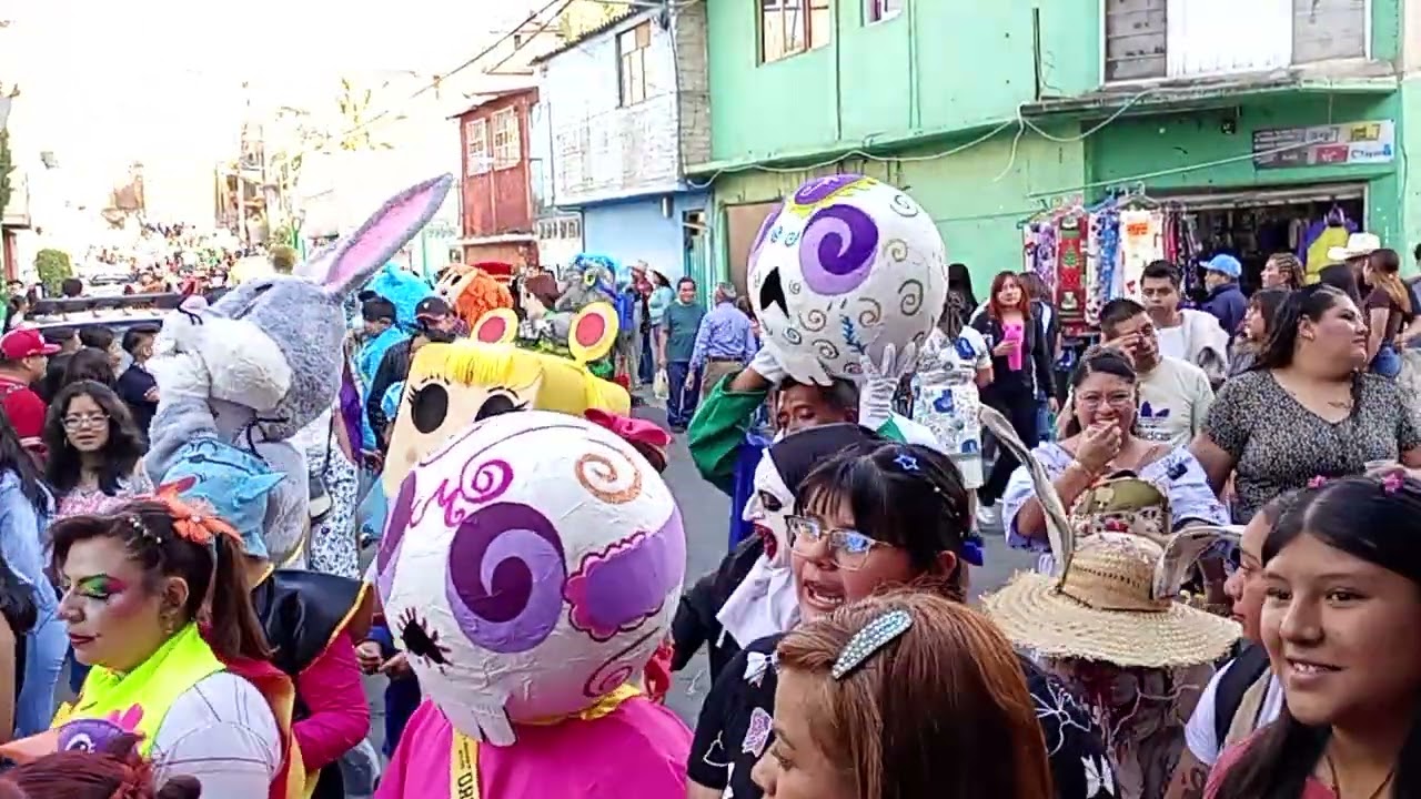 PRESENTACIÓN DE REINA 2026 DISFRACES INQUIETOS DE SANTIAGO BANDA LA MERA MERA Y BANDA CHAPARRAL 2025