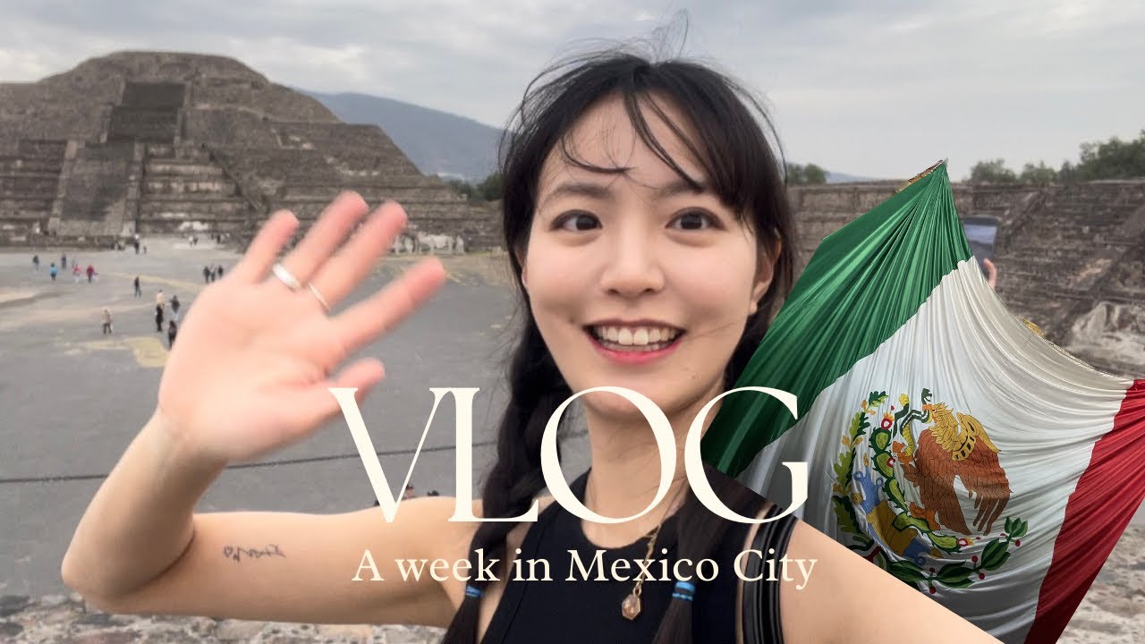 [멕시코살이 #1] 멕시코에서 2024년 새해 맞이! | 피라미드보면서 새해다짐, 목표 정리 😗