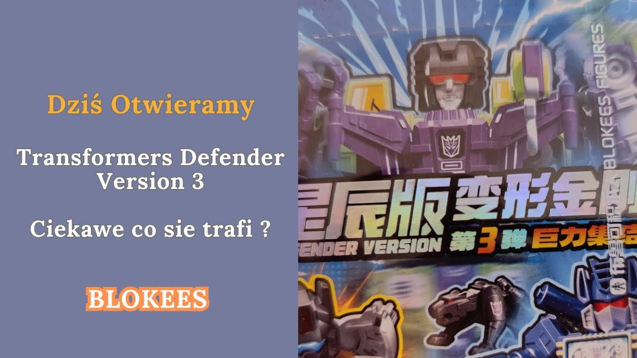 Transformers Defenders Version 3 Blokees Unboxing
