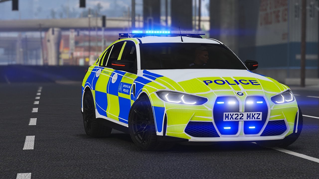 2022 BMW Patrol - (GTA 5 UK Police LSPDFR Mod)