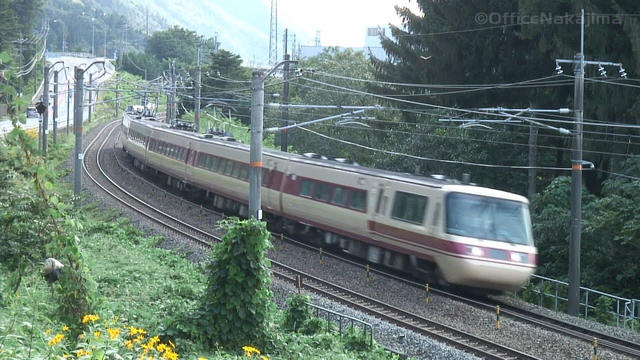 中央西線　洗馬～日出塩　381系パノラマしなの走行シーン