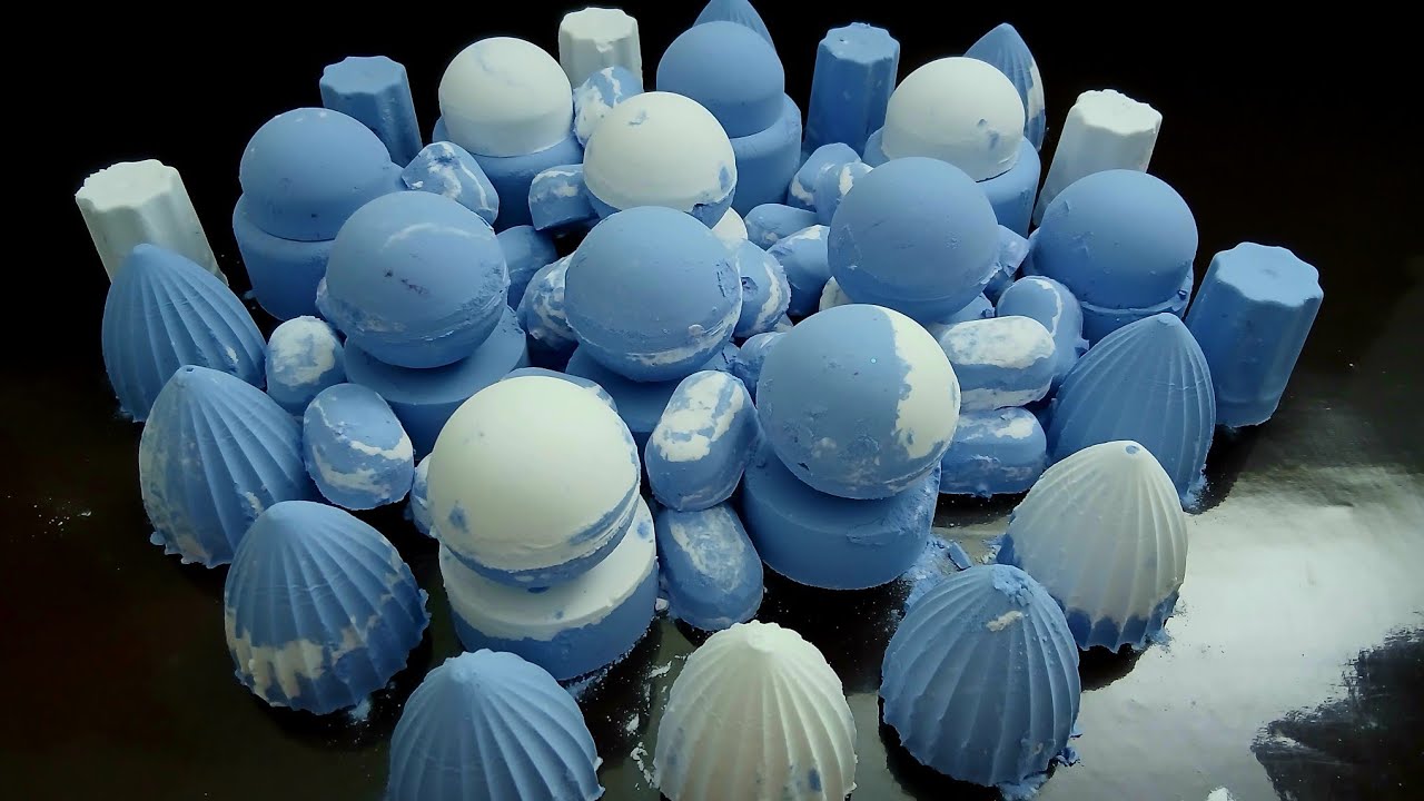 Mass crush ASMR baking soda crushing satisfying ASMR 💙💙#subscribe 
