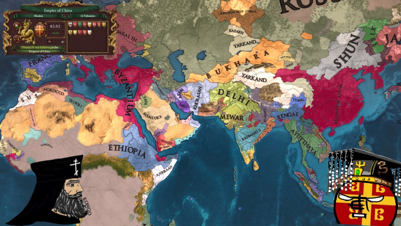 (EU4 MEME) Byzantine Emperor of China Prequel