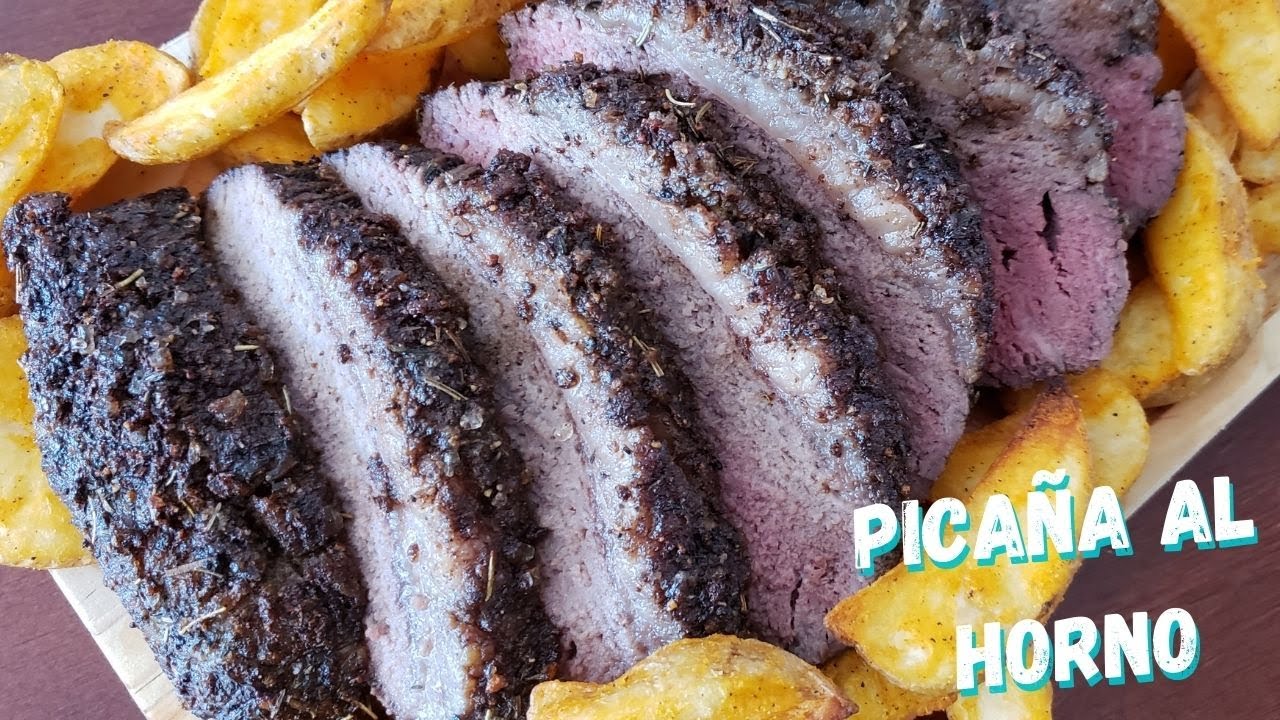 Picaña al horno, deliciosa y sencilla preparación. #picanha #picaña #carnederes