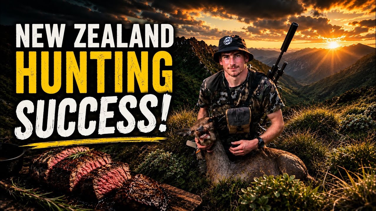 WE FOUND THE BEST SNIPER SPOT! | Hunting, New Zealand.