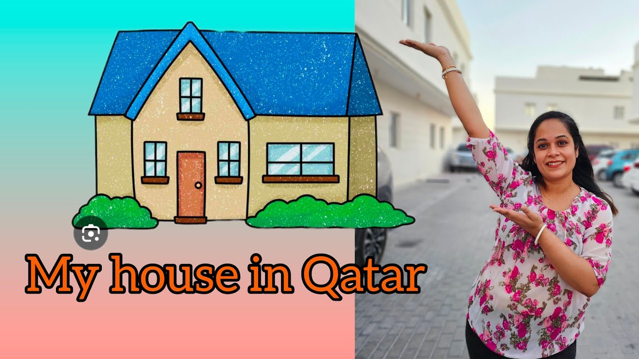 My house in Qatar | house tour | Indians in Qatar | #hindivlog #indiansinqatar