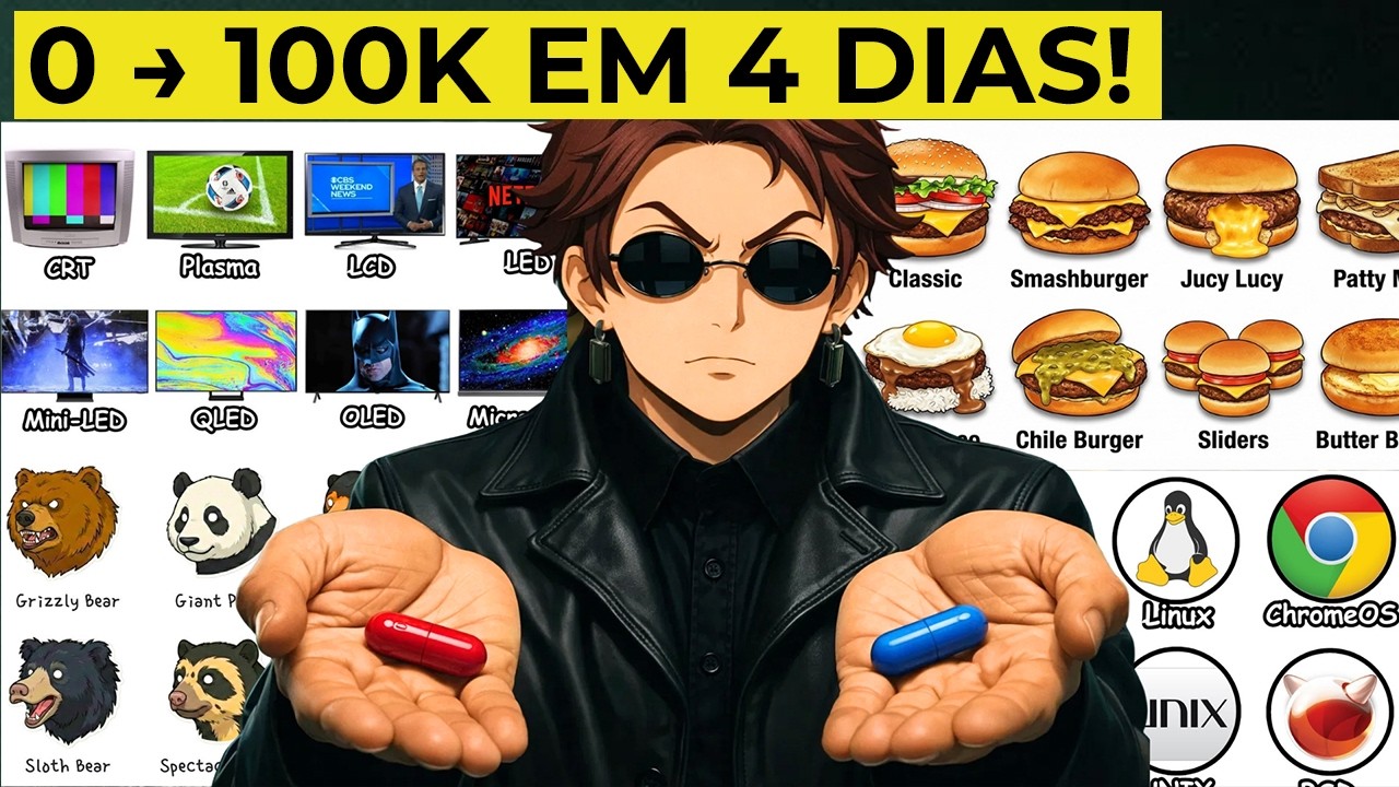 NOVA TENDÊNCIA: Criei um Canal Dark de EMERGENTE em Cartoon 2D feito com IA (Pouca Concorrência)