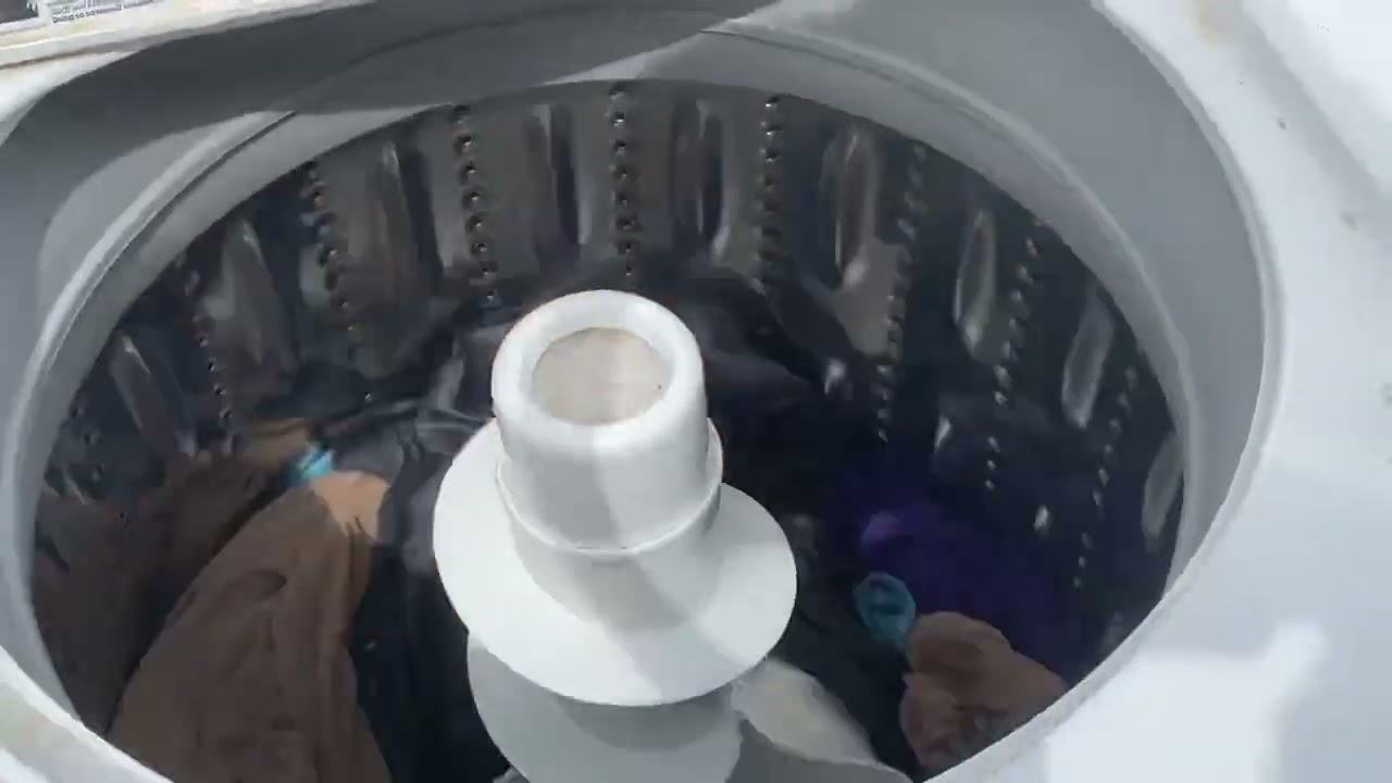 Como reparar una Lavadora GE. Exprime pero deja la ropa mojada 👍👍