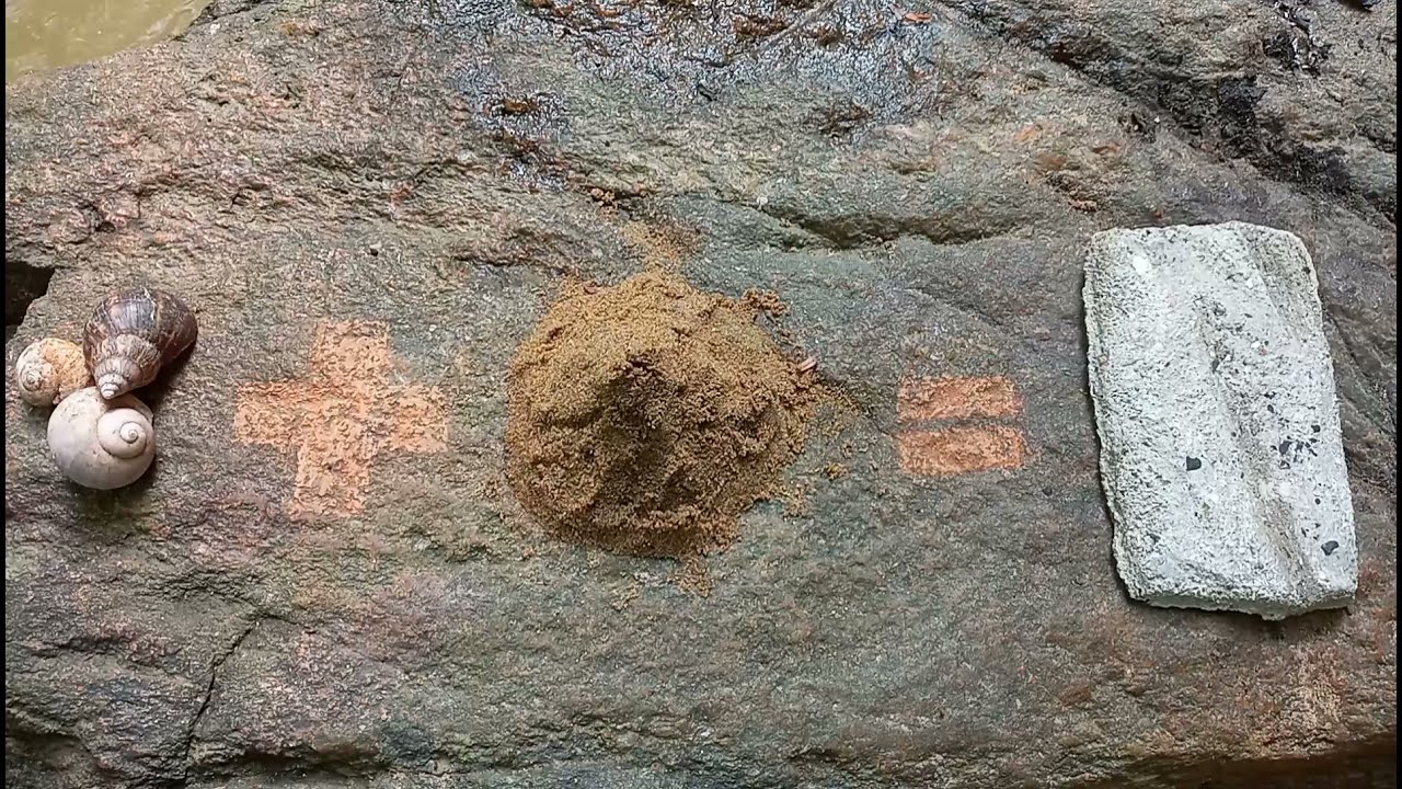 How to make Cement From Snail's Shell | Did You Know | Pre Technology
