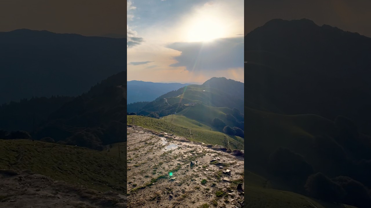 Beautiful sunset point || mountains || Himachal || valley view #sunset #himachalpradesh