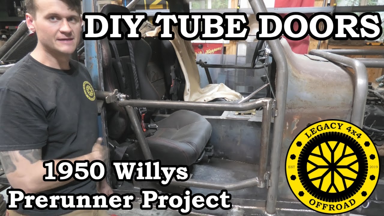 DIY Tube Doors - 1950 Willys Project II Legacy 4x4 and Off-Road