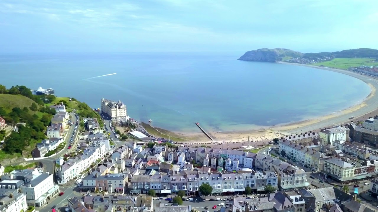 Fly over in Llandudno