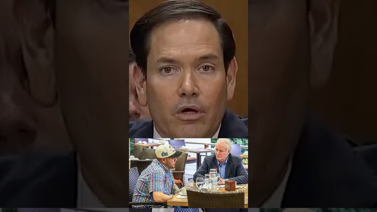Secretary Rubio TORCHES Senator Chris Van Hollen during hearing