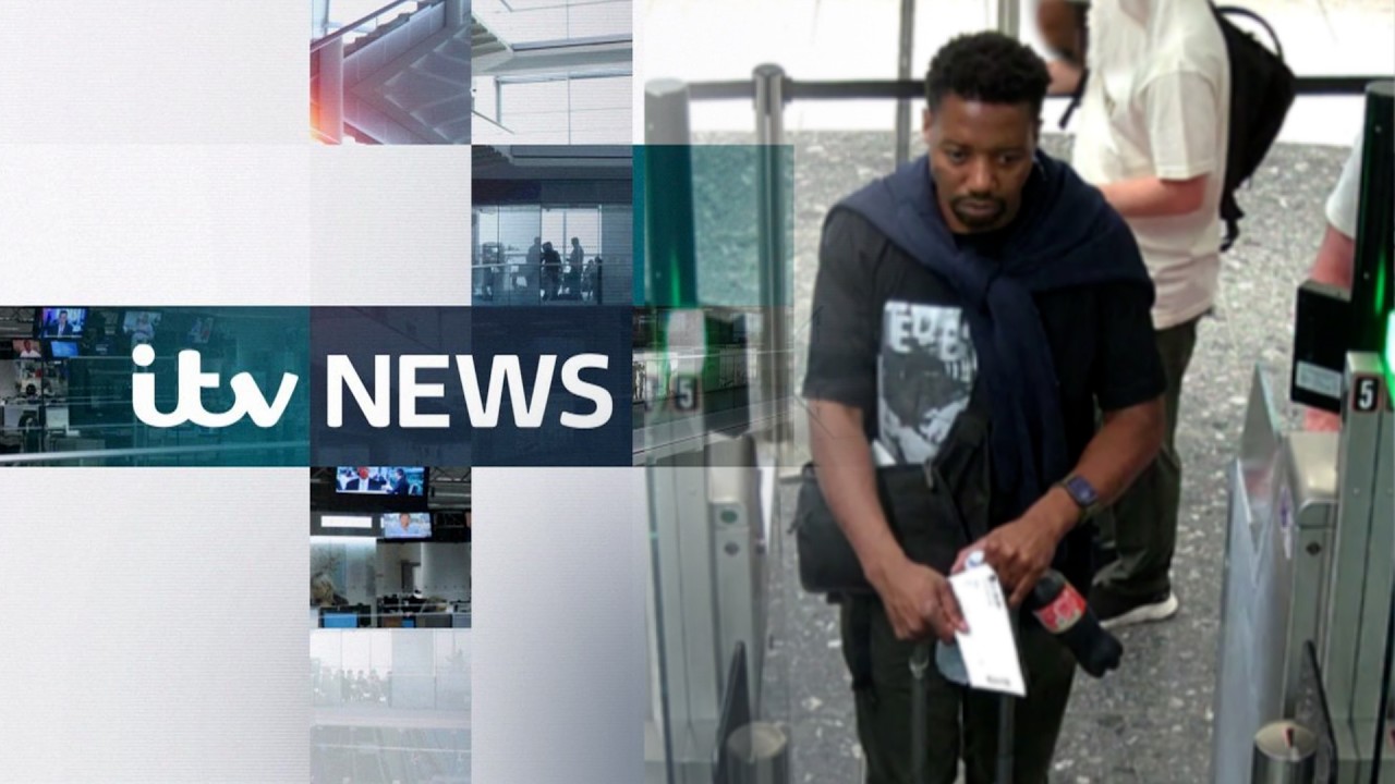 Watch ITV Evening News LIVE - manhunt underway for father suspected of killing wife and daughters