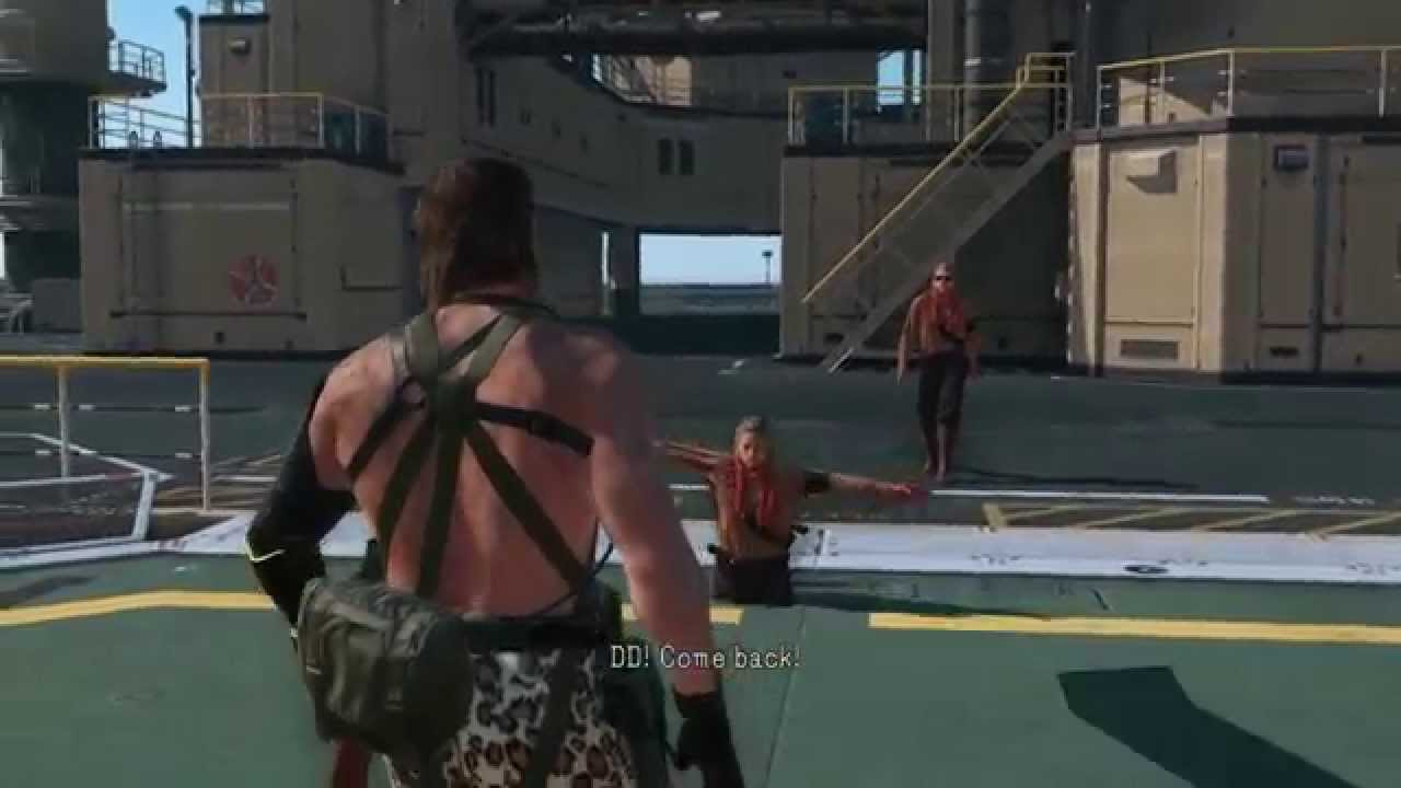 MGSV - Ocelot/DD model swap - Ocelot raising ocelots