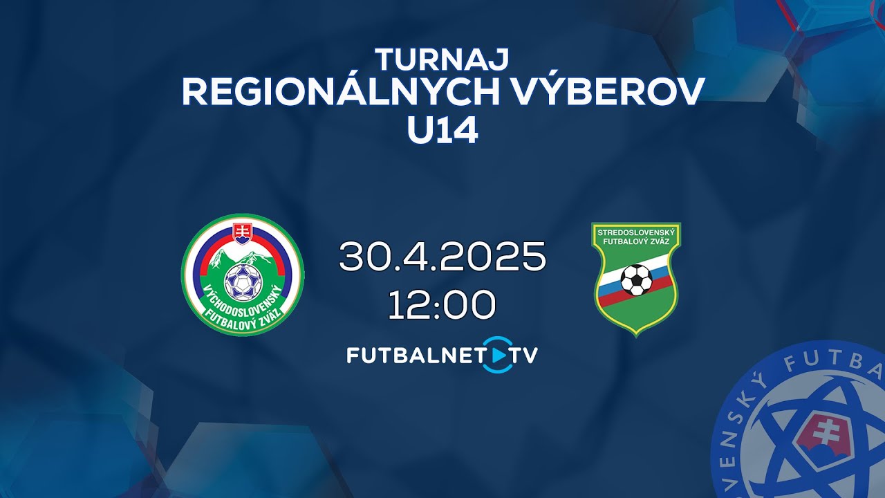 Turnaj Regionálnych Výberov U14 (Apríl 2025) : VsFZ - SsFZ