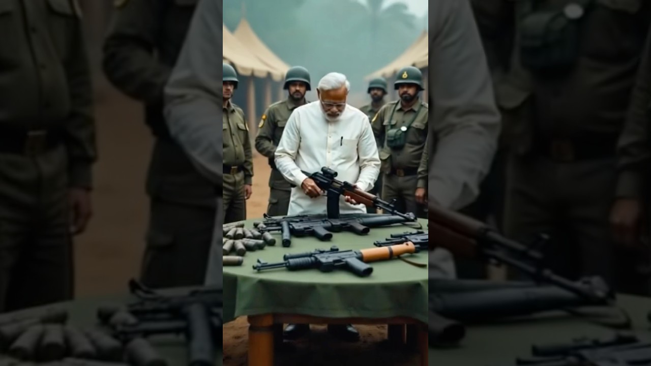 PM Modi Leads Indian Army in Powerful Base Camp Inspection ! Modi#army