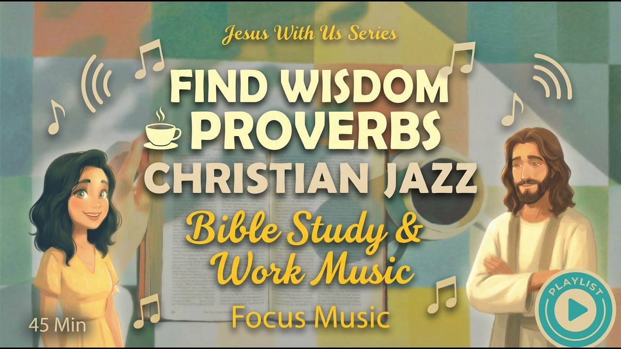 Find Wisdom ☕ Proverbs Scripture Jazz for Study, Work & Prayer | Christian Meditation