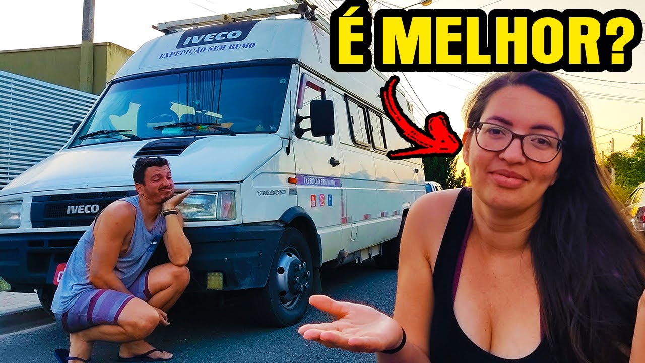 MOTORHOME NA VAN OU NO ÔNIBUS?