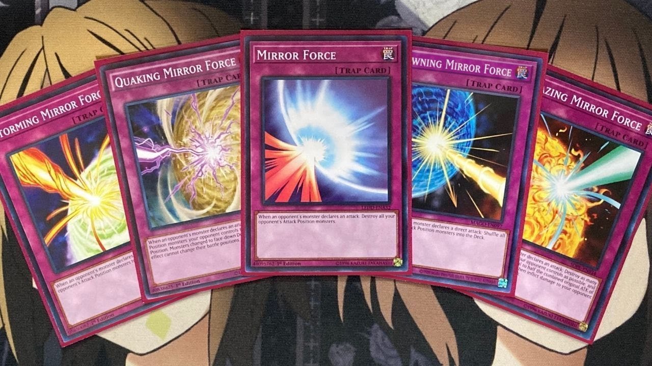My Mirror Force Yugioh Deck Profile for June 2021
