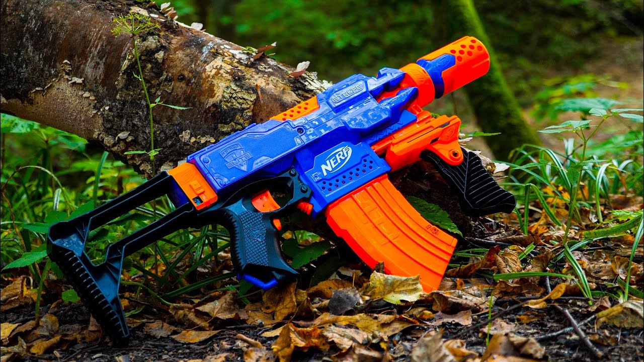 УЛУЧШЕННАЯ КЛАССИКА // обзор Nerf Elite Super Stryfe // Сабакин