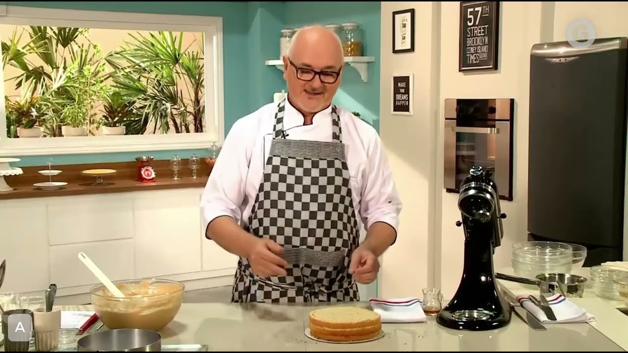 Osvaldo Gross ►Torta Mousse de Dulce de Leche  ♦ Arrollado de Crema y Dulce de Leche◄