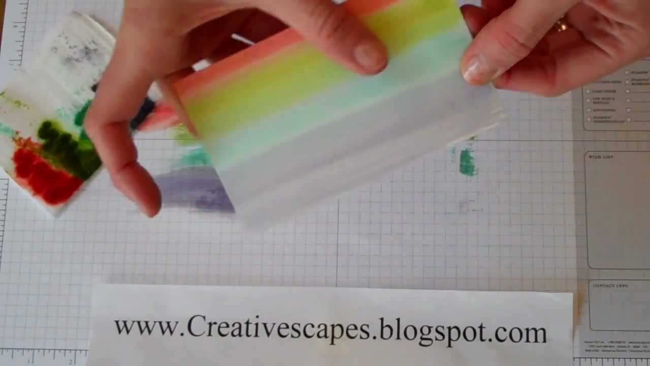 Stamping Basics 101 Baby Wipe Technique By Katy Zamer