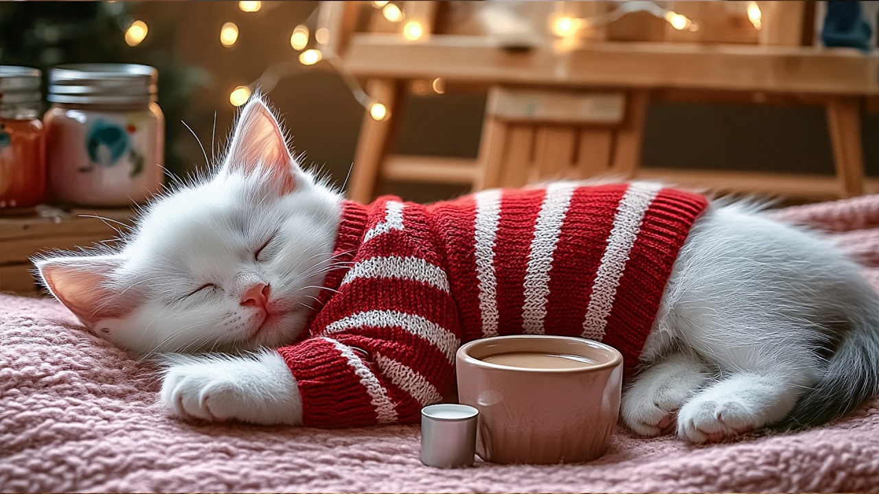 12 Hours of Cat Music 🐾 Music for Cats 🐱 Calming Music for Cats to Sleep Peacefully All Night
