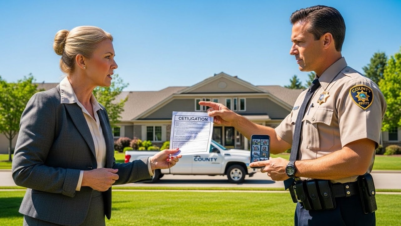 HOA Called Enforcement On My Woodstove, Officer Left And Cited Them For Illegal Clubhouse Instead