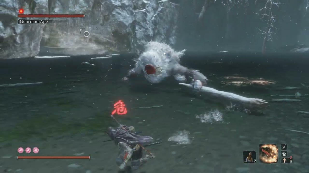 defeating the guardian ape/sekiro