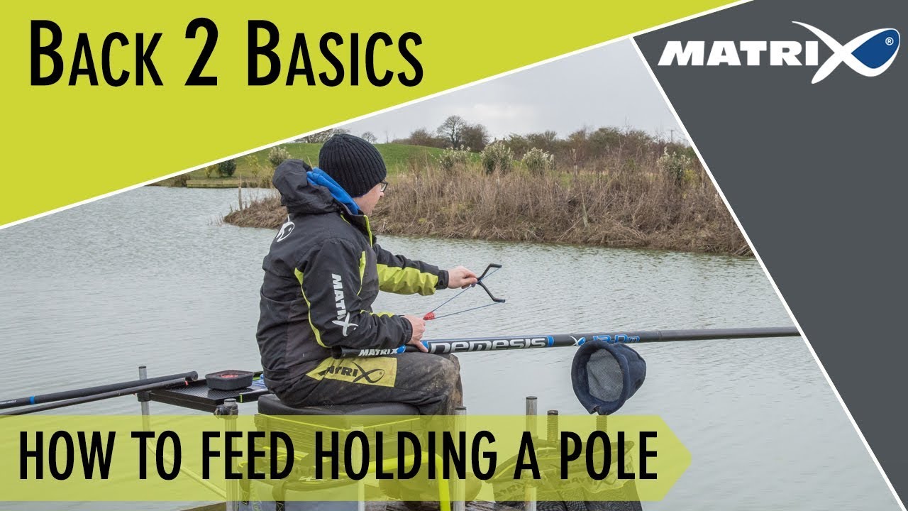 *** Coarse & Match Fishing TV *** How to feed holding a pole