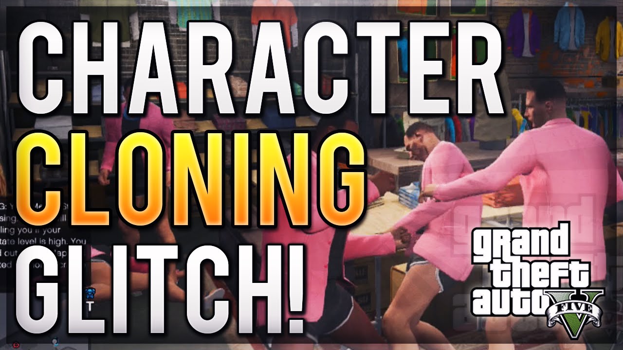GTA 5 Glitches: Character Duplication Glitch! CLONE CHARACTERS! (Funny Glitch - 1.15)