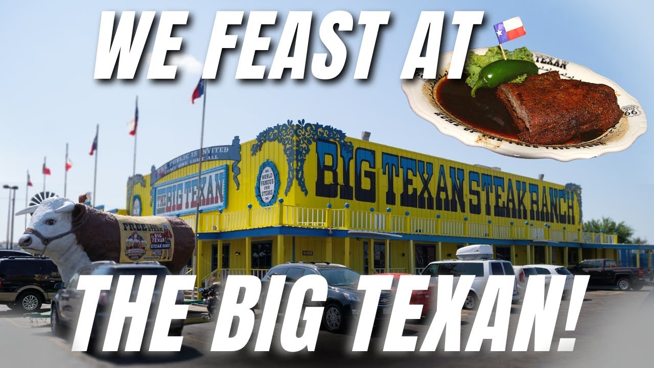WORLD FAMOUS BIG TEXAN STEAKHOUSE!! WE TRIED BULL TESTICLES!?😲
