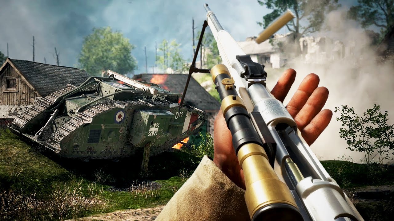 Battlefield 1 Sniper King непобедим.